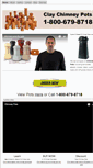 Mobile Screenshot of claychimneypots.net